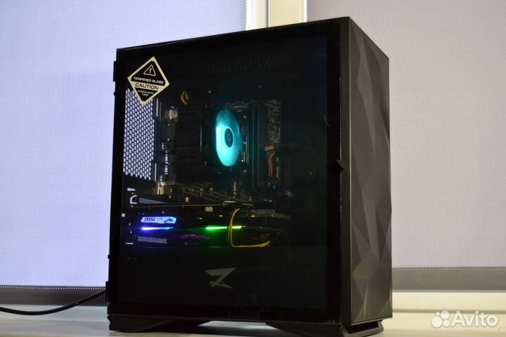 Игровой пк ryzen 5 5500 + 1660 super