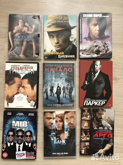 DVD диски (боевики и вестерны )