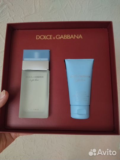 Набор подарочный Dolce gabbana light blue