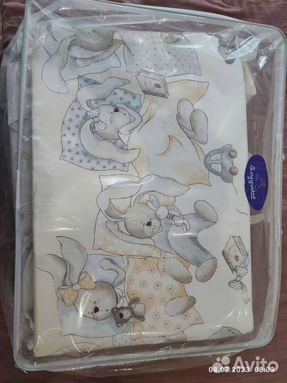 Бортики в детскую кроватку