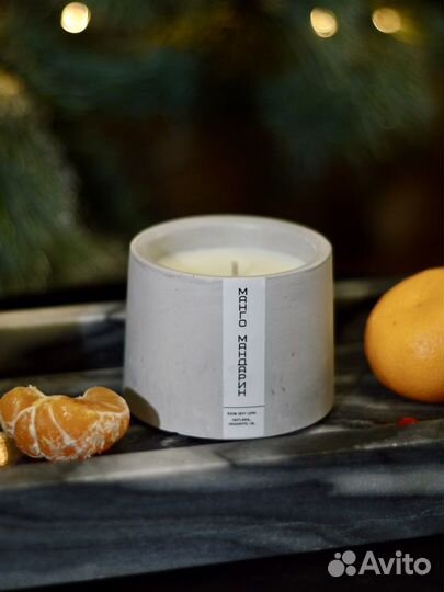 Соевые свечи, Аромасвечи, Свечи в гипсе