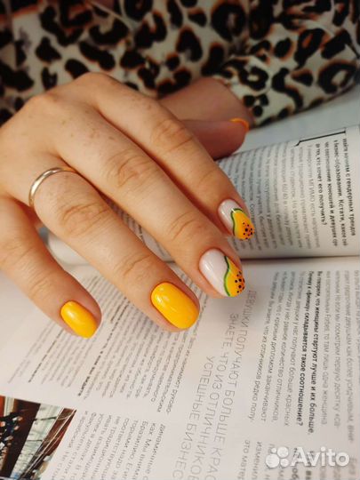 Маникюр с покрытием гель лак в салоне