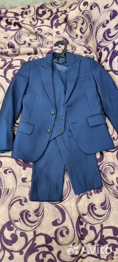 Школьный костюм тройка 134