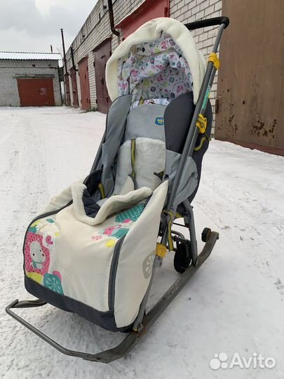 Санки коляска