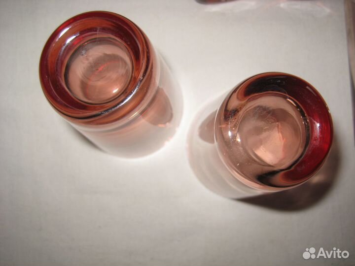 Рюмки (цветное стекло) СССР