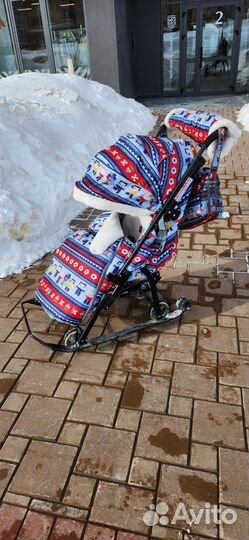 Санки-коляска 