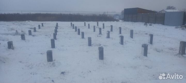 Фундамент для дома / Винтовые сваи под ключ