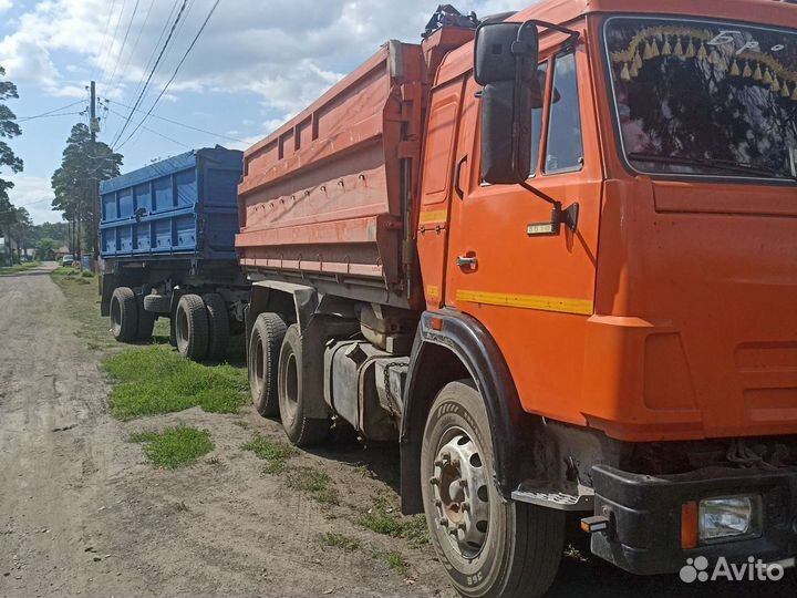 Камаз сельхозник с прицепом