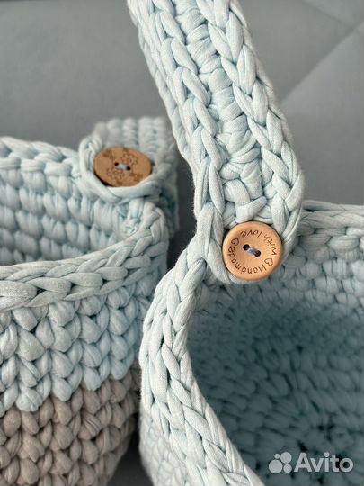 Корзинки для детской кроватки