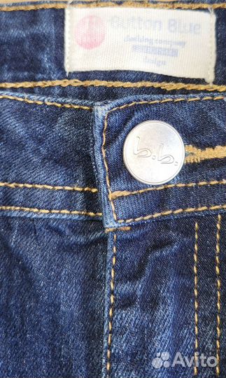 Джинсы детские унисекс р.146