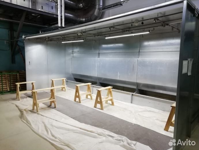 Покрасочная камера с водяной завесой окв 5000