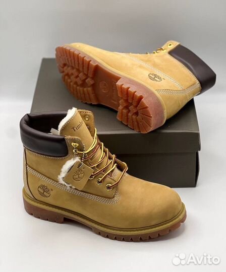 Ботинки Timberland с мехом