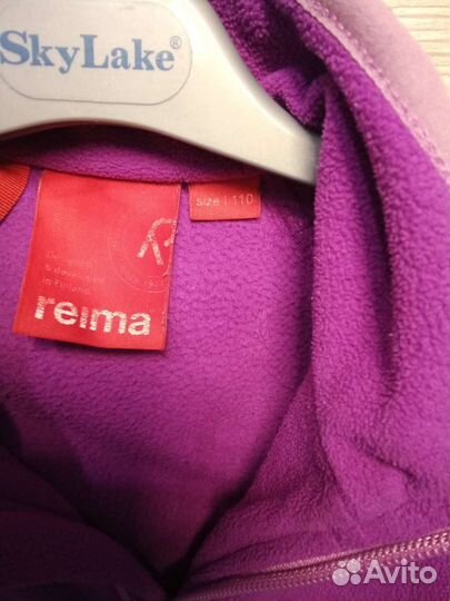 Толстовка для девочки р. 110 +6 Reima