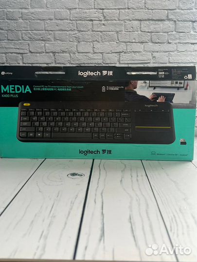 Клавиатура Logitech media K400 Plus