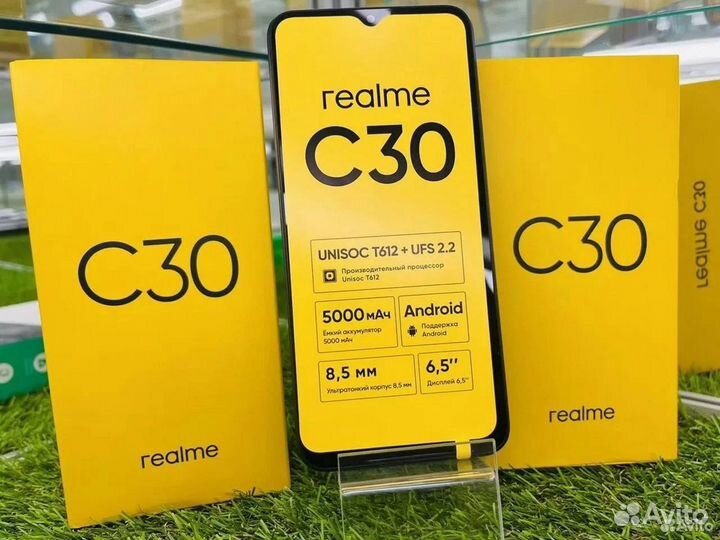 Новый Realme С30s 2/32