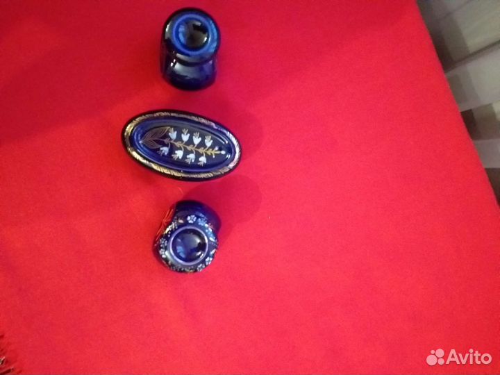 Посуда кобальт