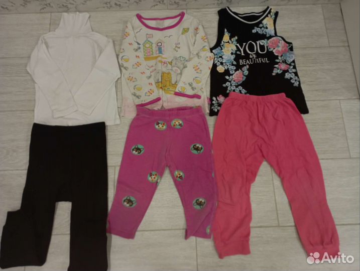 Детские вещи пакетом для девочек