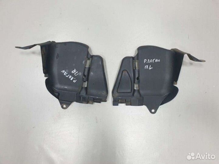 Пыльник двигателя передний Renault Logan седан