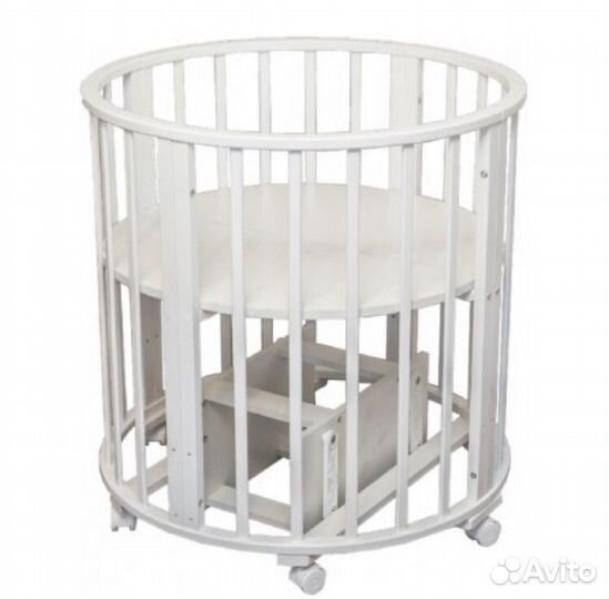 Детская кроватка трансформер с маятником3 в 1