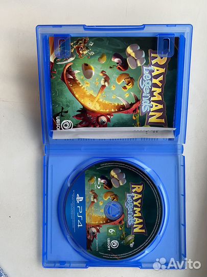 Rayman legends ps4 диск