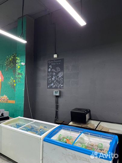 Магазин продуктов совмещенный с табачным магазином