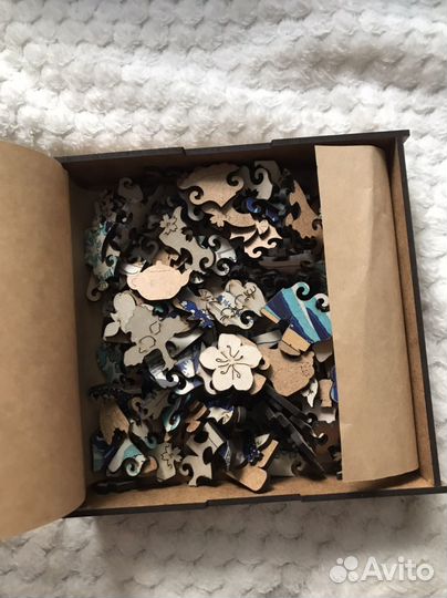 Необычный пазл из дерева