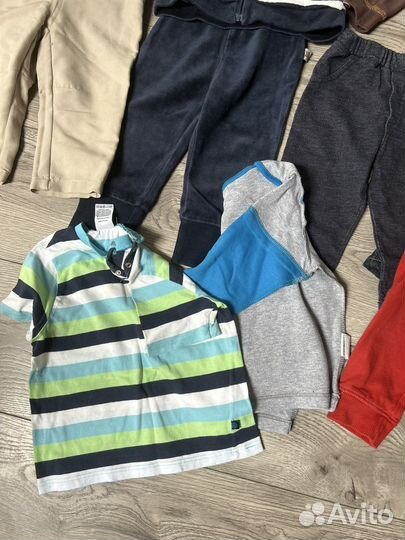 Вещи большим пакетом на мальчика 68 74