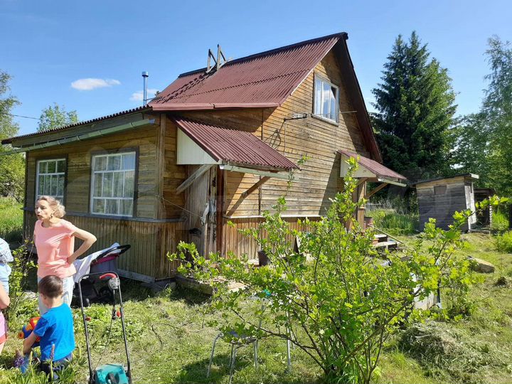 Дача 35 м² на участке 9 сот.