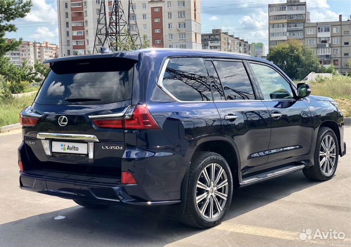 Рестайлинг Lexus LX570 2007-2015 в 2016, 2017, 201