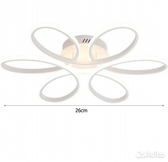 Люстра потолочная светодиодная новая