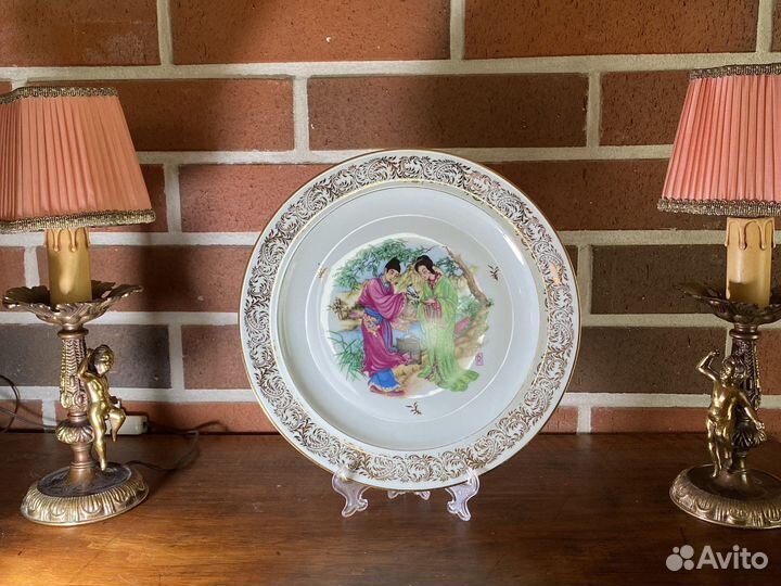 Тарелка декоративная Limoges. Франция