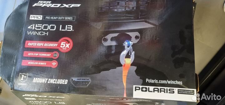 Лебедка оригинал для polaris RZR PRO 2883758