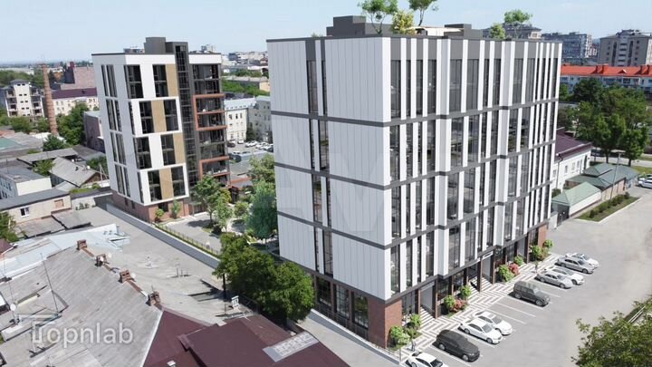 2-к. квартира, 71 м², 8/10 эт.