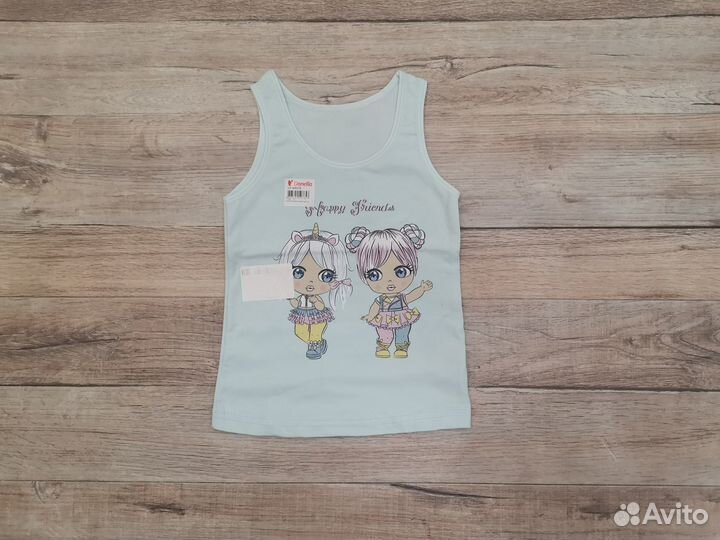 Пакет новых вещей на девочку р. 104