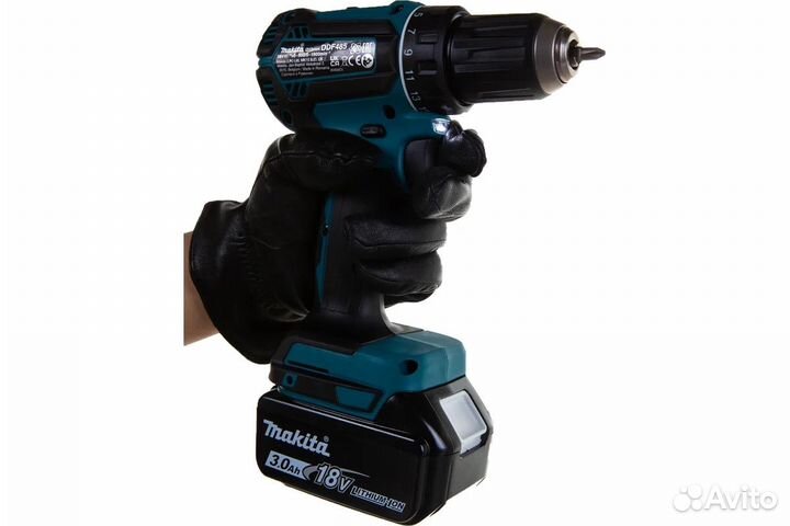 Аккумуляторная дрель-шуруповерт Makita DDF485RF