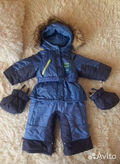 Зимний комбинезон для мальчика