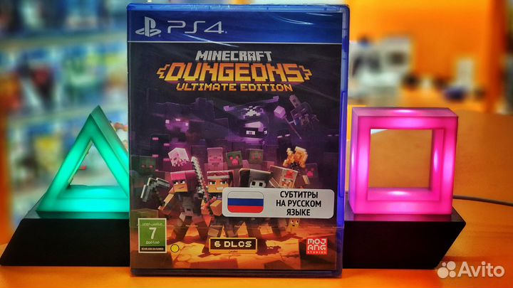 PS4 minecraft dungeons игры для Playstation 4