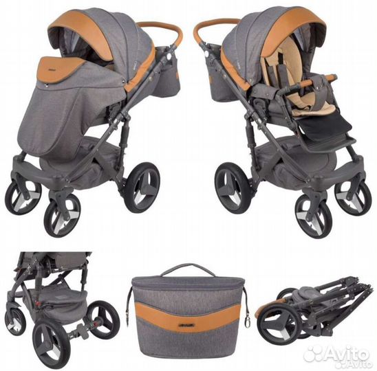 Коляска adamex 3 в 1