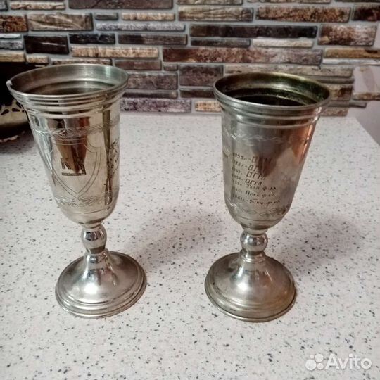 Металлические кубки