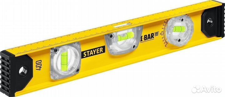 Уровень строительный Stayer I-Bar 180, 400 мм