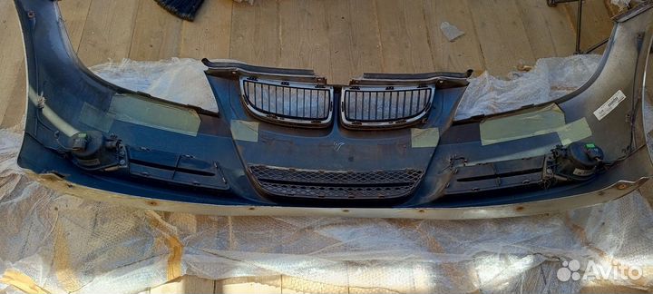 Бампер передний на BMW е90 2008г