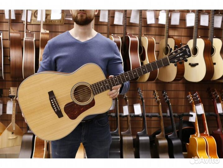Cort L100C-NS акустическая гитара