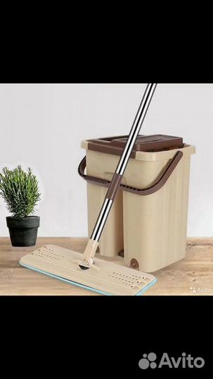 Швабра с ведром scratch MOP