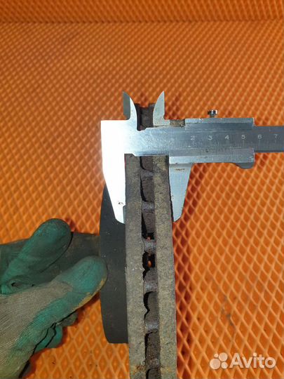 Диск тормозной передний Форд Фокус 2