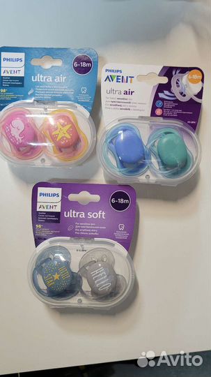 Пустышка Phillips Avent 6-18