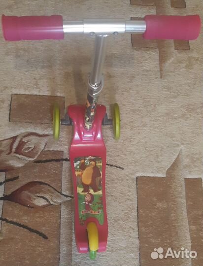 Самокат Маша и Медведь