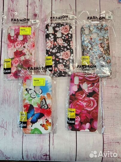 Samsung Galaxy A40 чехлы силикон