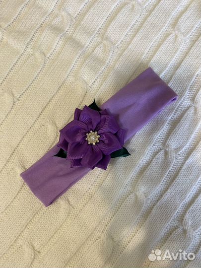 Повязка на голову для девочки