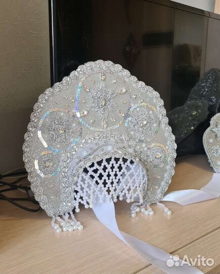 Кокошник для Снегурочки