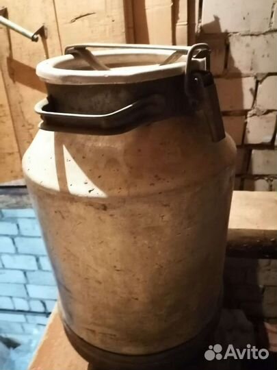 Фляга, бидон алюминиевый 40 литров